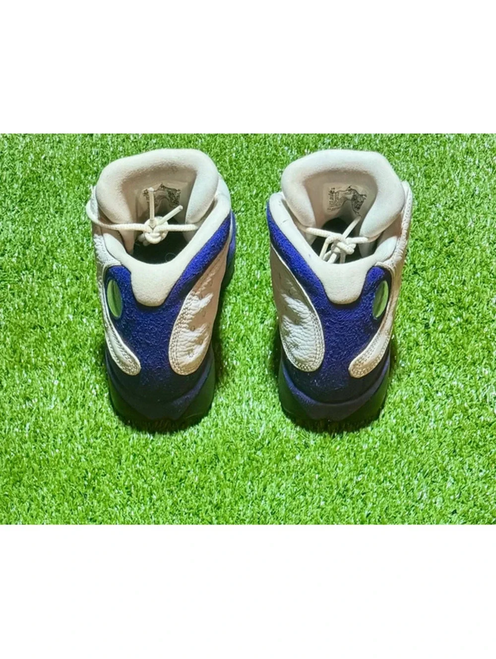 Air Jordan 13 Retro Low GS White Purple – Size 5Y